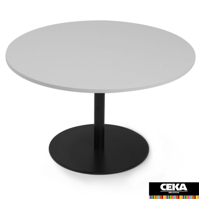 table cafétéria bistro ronde 